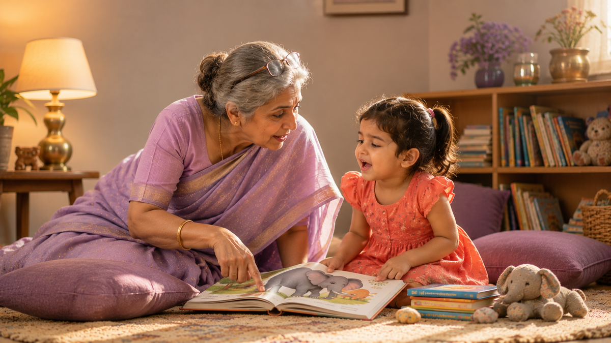 How Picture Conversations Build Your Child's Spoken Language (and Why a Screen Cannot)