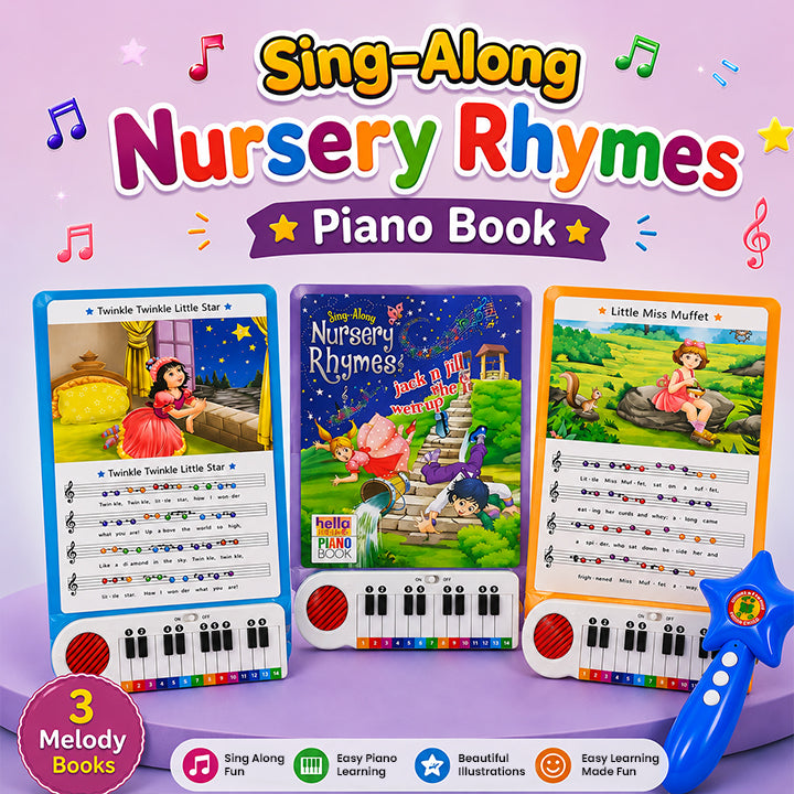 Sing-Along Nursery Rhymes Piano Book