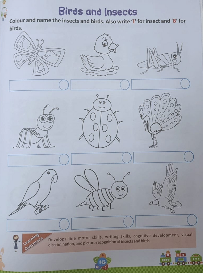 World Around Me – Activity Book (Part-C)
