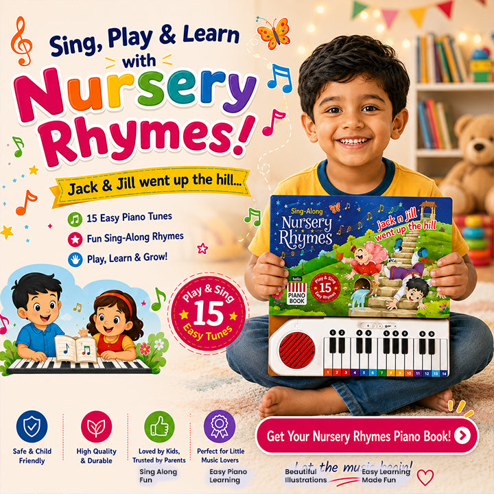 Sing-Along Nursery Rhymes Piano Book