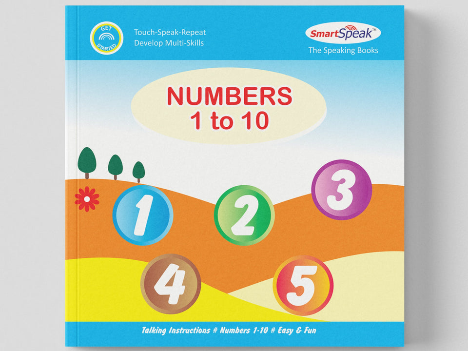 Smart Speak Book: Numbers 1 to 10