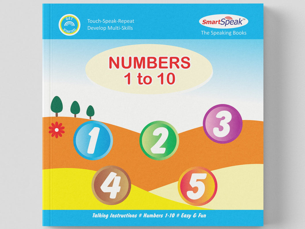 Smart Speak Book: Numbers 1 to 10