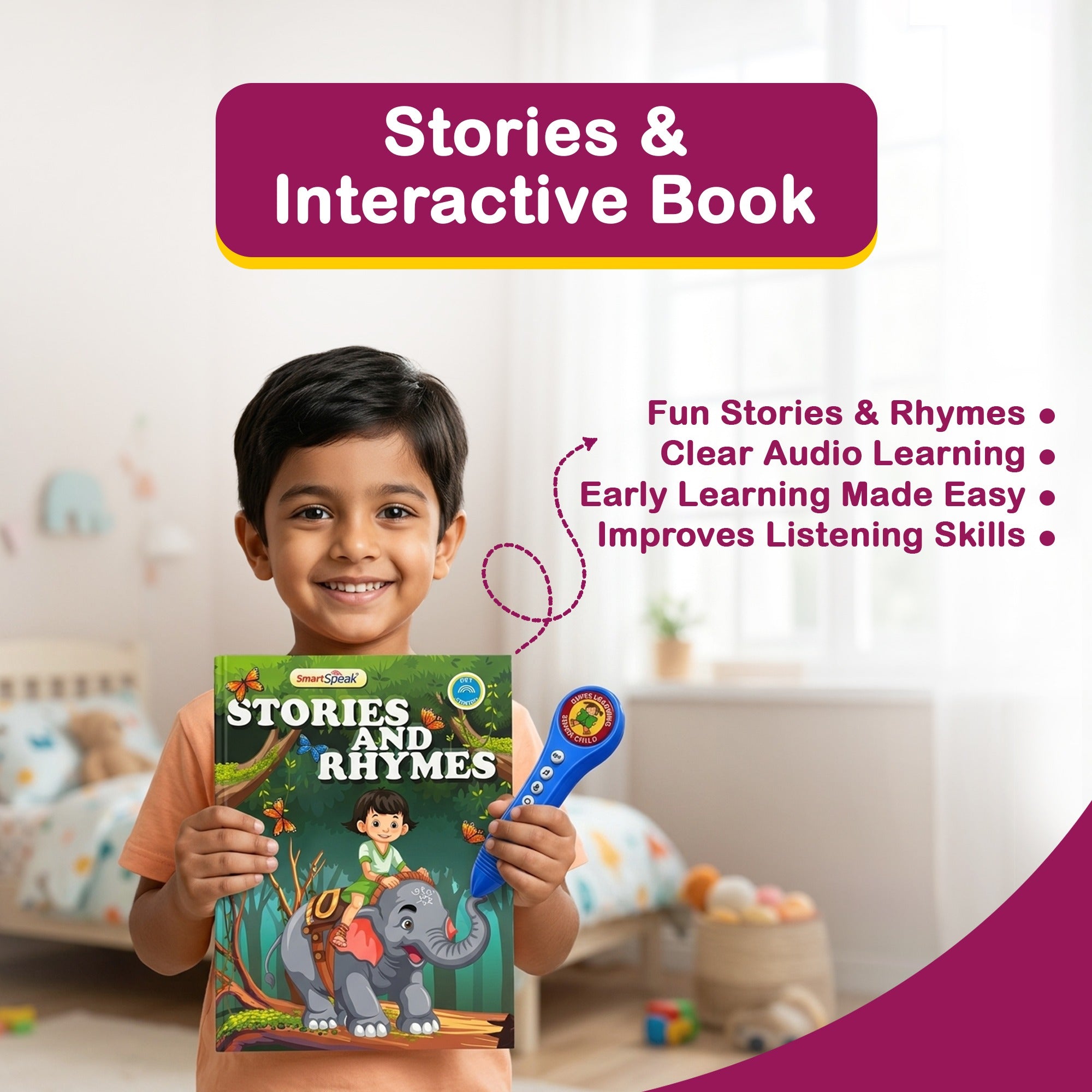 Smart Buddy – Early Learning Gift Set  ( Your Child Is Learning Less From Screens — Here’s a Smarter Alternative )